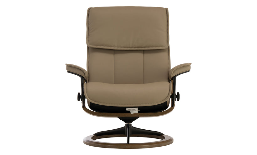 Stressless Admiral Chair and Ottoman (Large)